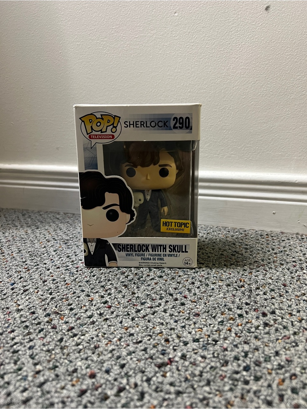 Funko Pop! Vinyl: Sherlock Holmes With Skull #290